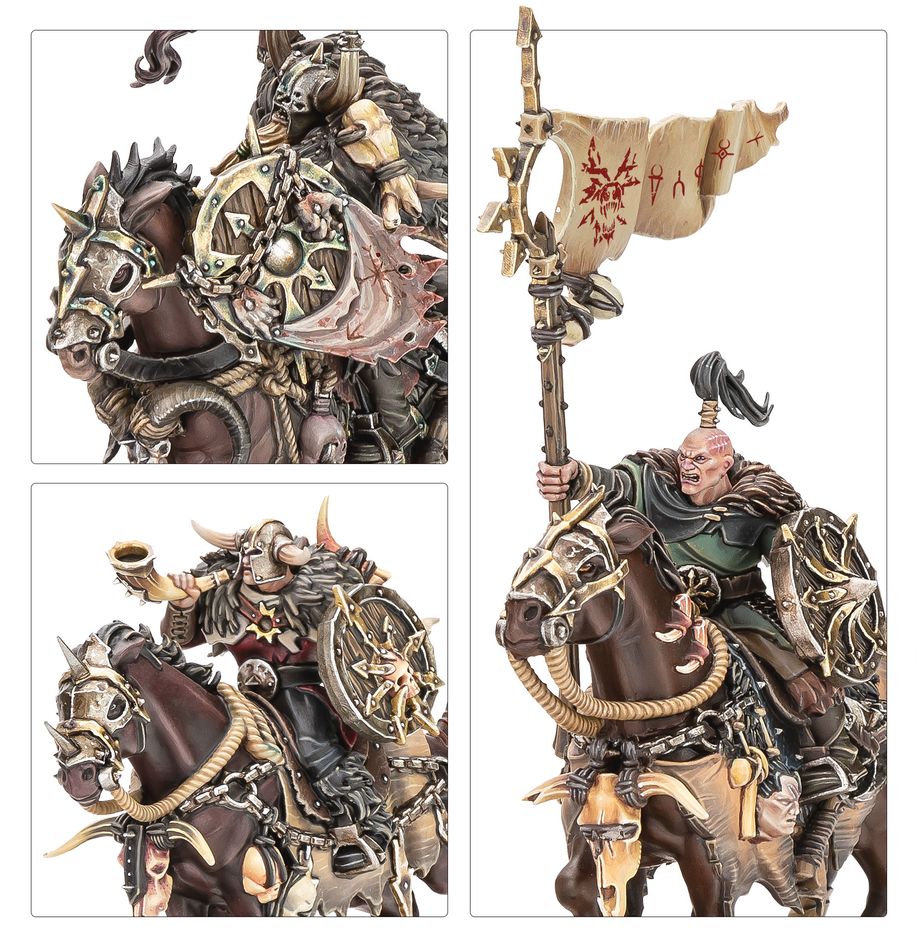 Warriors of Chaos: Chaos Marauders Army Reinforcement Set - 混沌掠奪者軍隊增援套裝