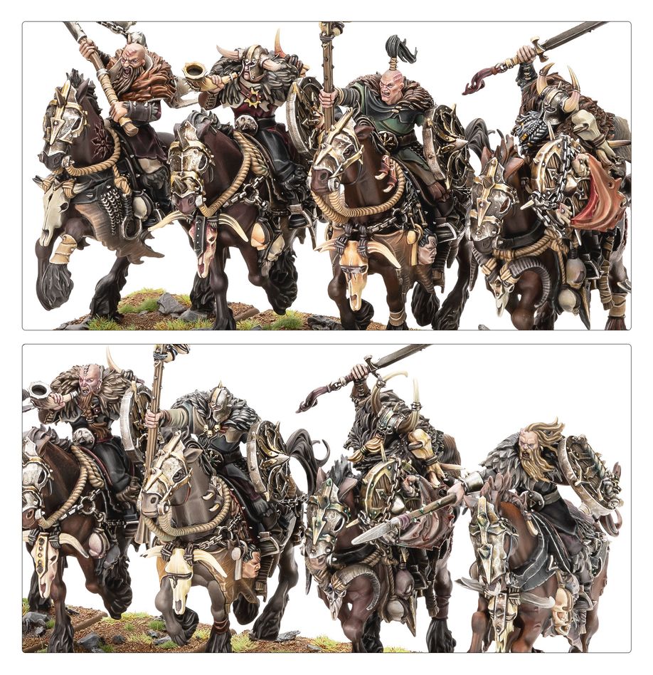 Warriors of Chaos: Chaos Marauders Army Reinforcement Set - 混沌掠奪者軍隊增援套裝