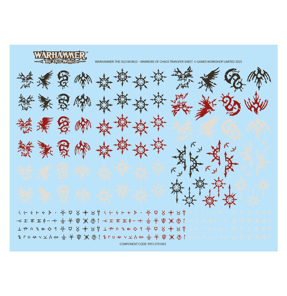 Warriors of Chaos: Chaos Marauders Army Reinforcement Set - 混沌掠奪者軍隊增援套裝