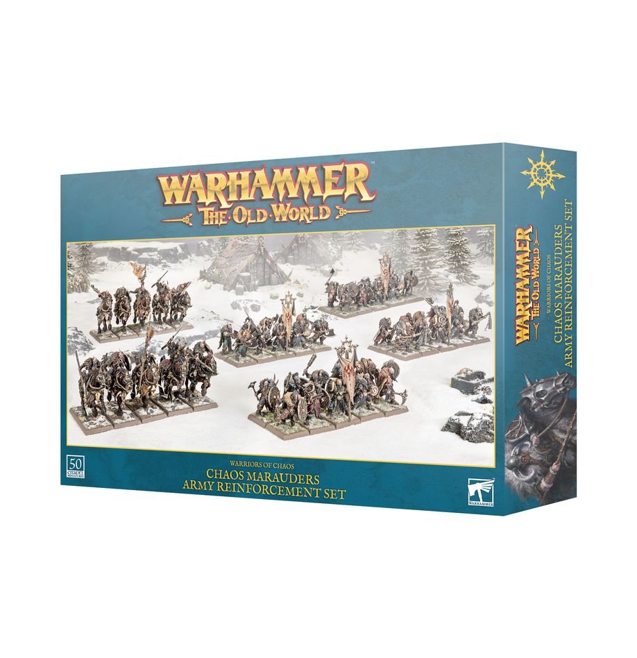 Warriors of Chaos: Chaos Marauders Army Reinforcement Set - 混沌掠奪者軍隊增援套裝