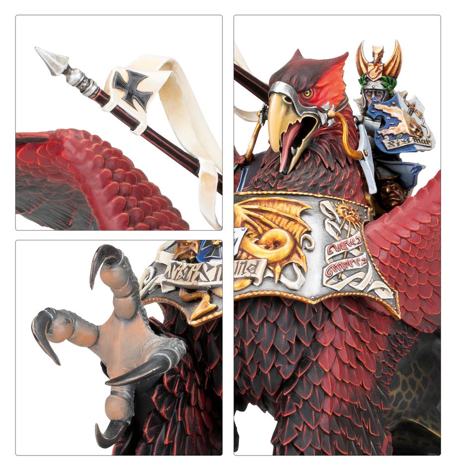Empire of Man: General of the Empire on Imperial Griffon - 人類帝國：帝國將軍騎乘帝國獅鷲