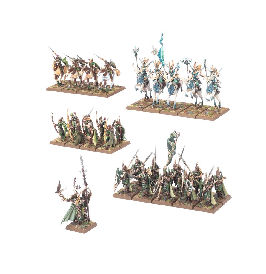 Wood Elf Realms: Battle March Army - 戰鬥行軍軍隊：木精靈國度