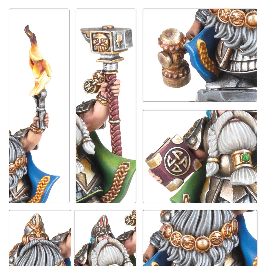 Dwarfen Mountain Holds: Dwarf Runesmith - 矮人群山要塞：符文鐵匠