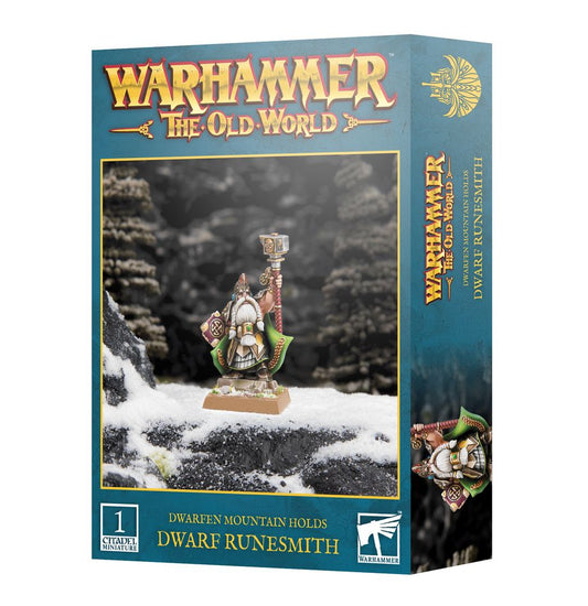 Dwarfen Mountain Holds: Dwarf Runesmith - 矮人群山要塞：符文鐵匠