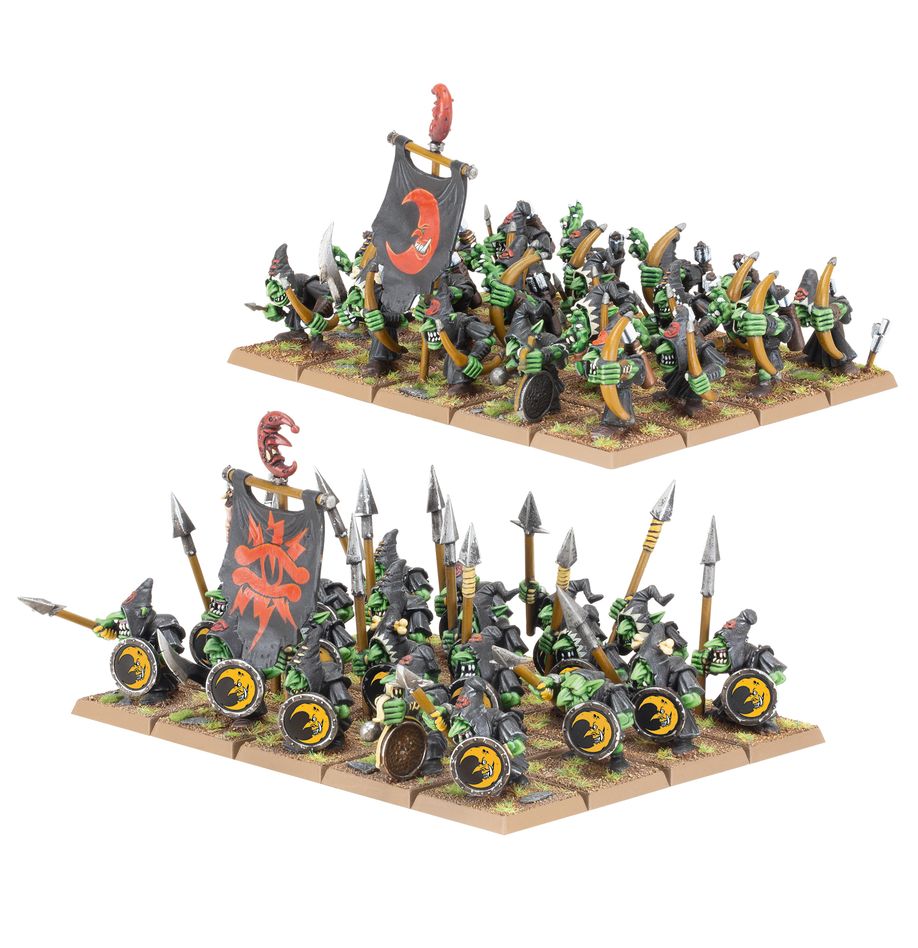Orc and Goblin Tribes: Night Goblin Mob - 獸人與地精部族：夜地精暴徒