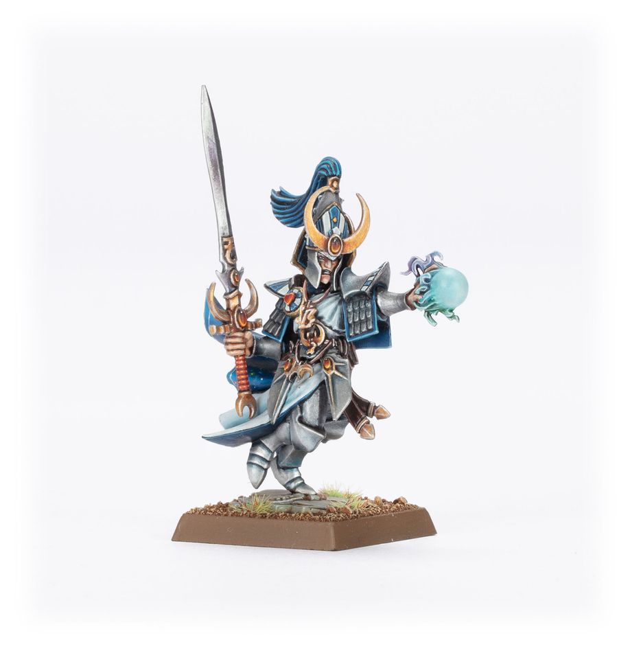 High Elf Realms: High Elf Loremaster - 高等精靈王國：荷斯博學士