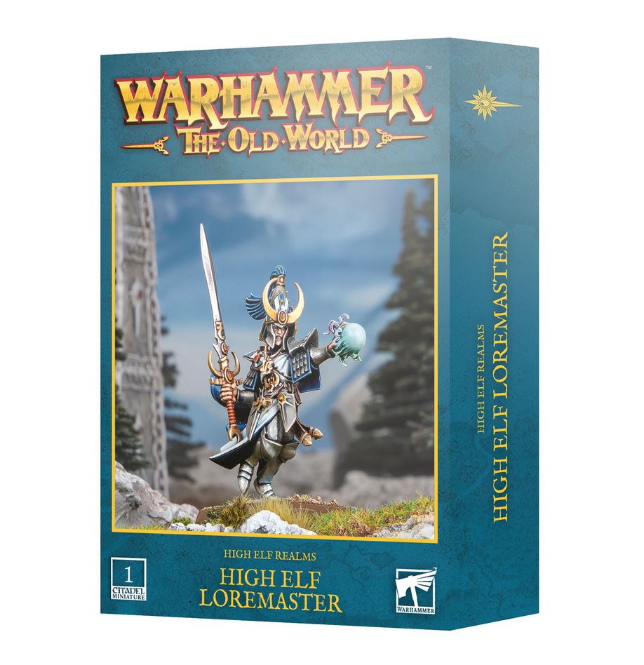 High Elf Realms: High Elf Loremaster - 高等精靈王國：荷斯博學士