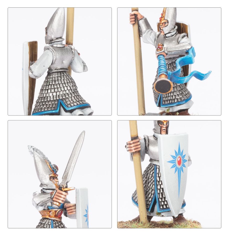 High Elf Realms: Elven Spearmen - 高等精靈王國：精靈長矛兵