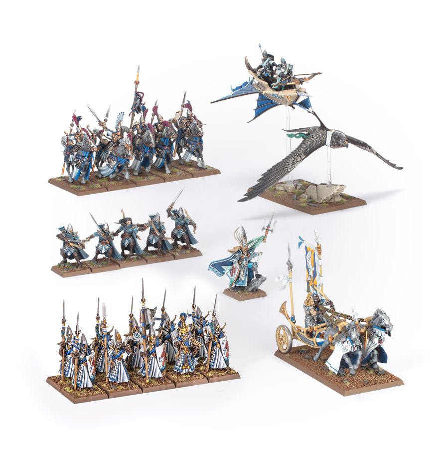 High Elf Realms: Battle March Army - 戰鬥行軍軍隊：高等精靈國度