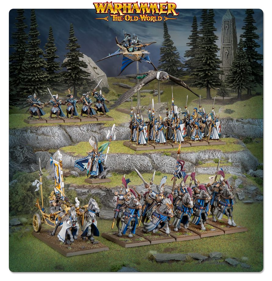 High Elf Realms: Battle March Army - 戰鬥行軍軍隊：高等精靈國度