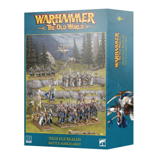 High Elf Realms: Battle March Army - 戰鬥行軍軍隊：高等精靈國度