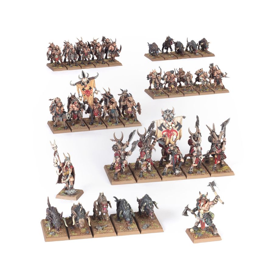 Beastmen Brayherds: Battle March Army - 戰鬥行軍軍隊：野獸人嘶叫獸群