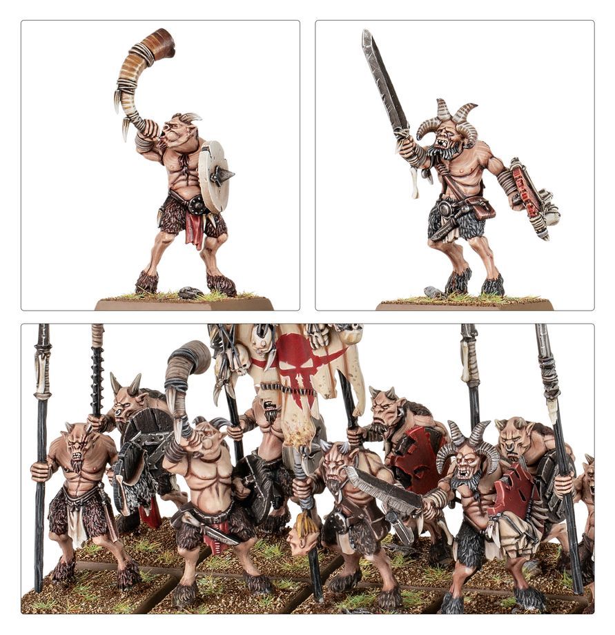 Beastmen Brayherds: Battle March Army - 戰鬥行軍軍隊：野獸人嘶叫獸群