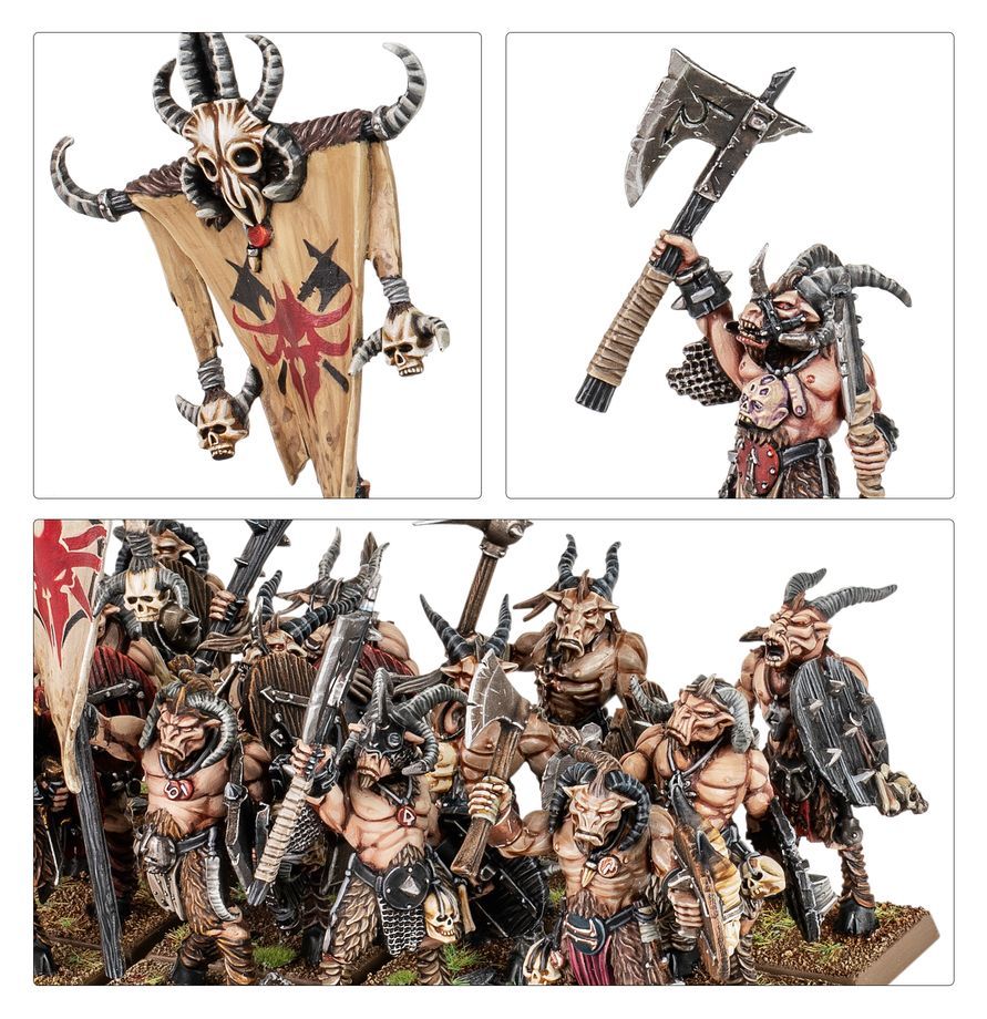 Beastmen Brayherds: Battle March Army - 戰鬥行軍軍隊：野獸人嘶叫獸群