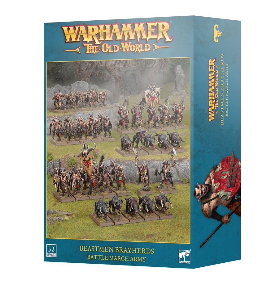 Beastmen Brayherds: Battle March Army - 戰鬥行軍軍隊：野獸人嘶叫獸群