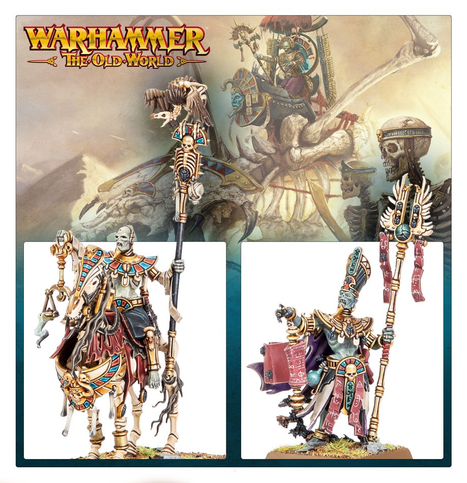 Tomb Kings of Khemri: Liche Priests - 克姆瑞的古墓王：巫妖祭司