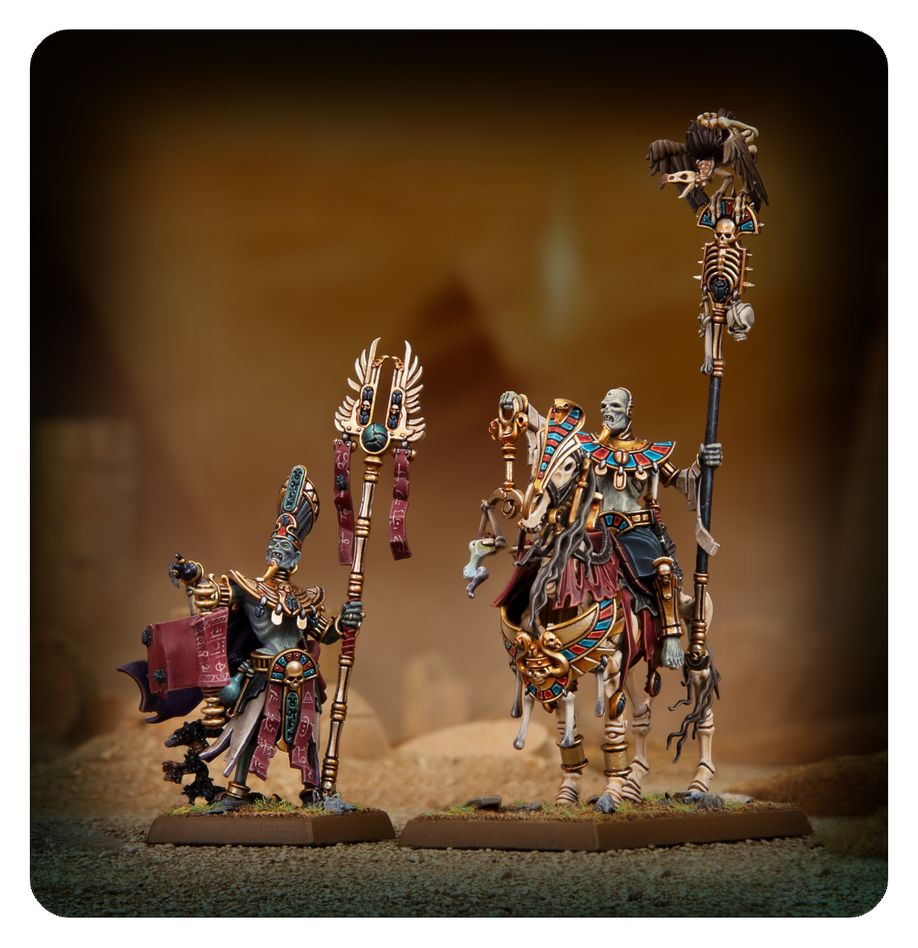 Tomb Kings of Khemri: Liche Priests - 克姆瑞的古墓王：巫妖祭司