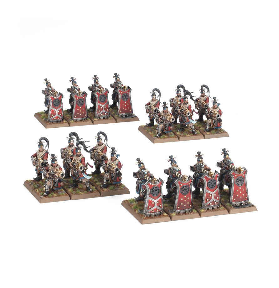 Grand Cathay: Iron Hail Gunners & Crane Gunner Teams - 震旦天朝：鐵雹銃手與鶴銃小隊