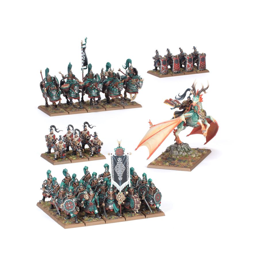 Armies of Grand Cathay: Battle March Army - 震旦天朝：戰鬥行軍套裝