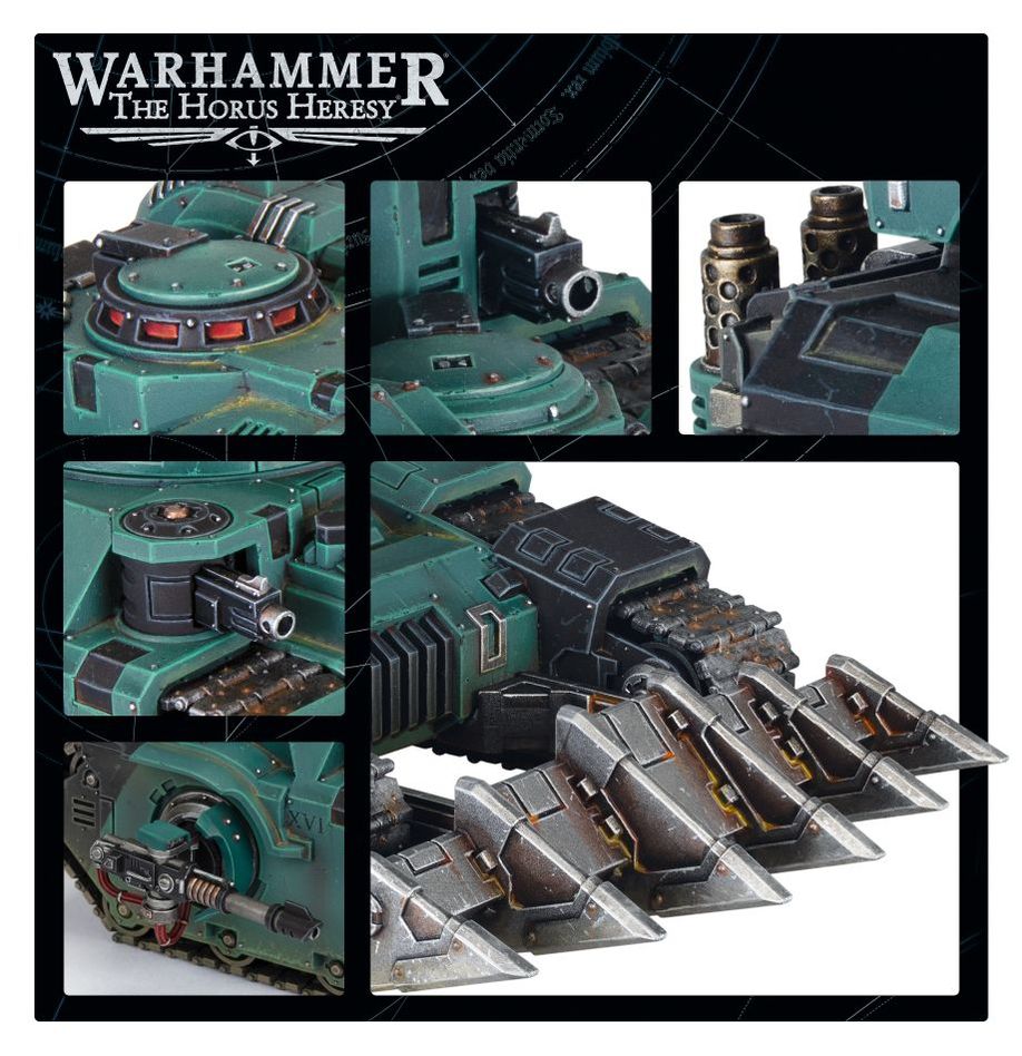 Legiones Astartes: Kratos Heavy Assault Tank - 阿斯塔特軍團：飛奎多斯重型衝鋒坦克