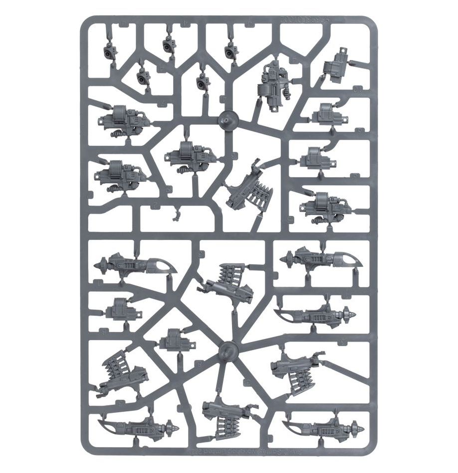 Legiones Astartes: Heavy Weapons Upgrade Set - Missile Launchers and Heavy Bolters - 阿斯塔特軍團：飛彈發射器和重型爆彈槍