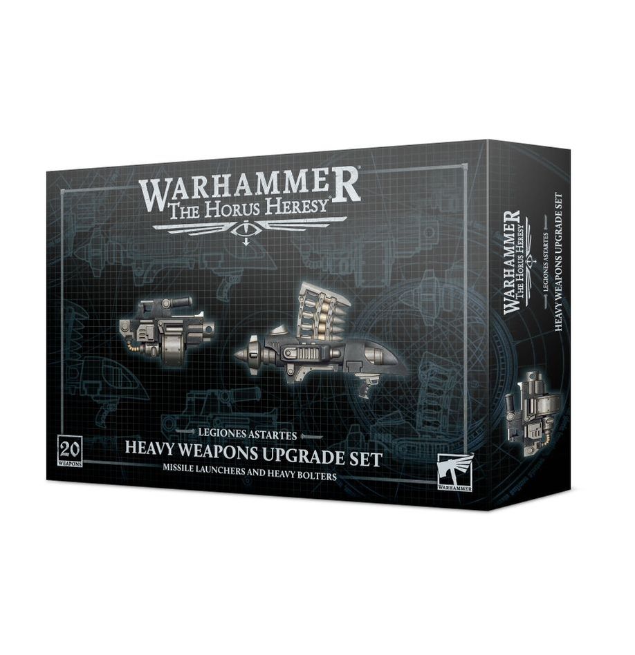 Legiones Astartes: Heavy Weapons Upgrade Set - Missile Launchers and Heavy Bolters - 阿斯塔特軍團：飛彈發射器和重型爆彈槍