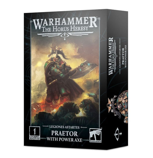 Legiones Astartes: Legion Praetor with Power Axe - 阿斯塔特軍團：執政官與動力斧