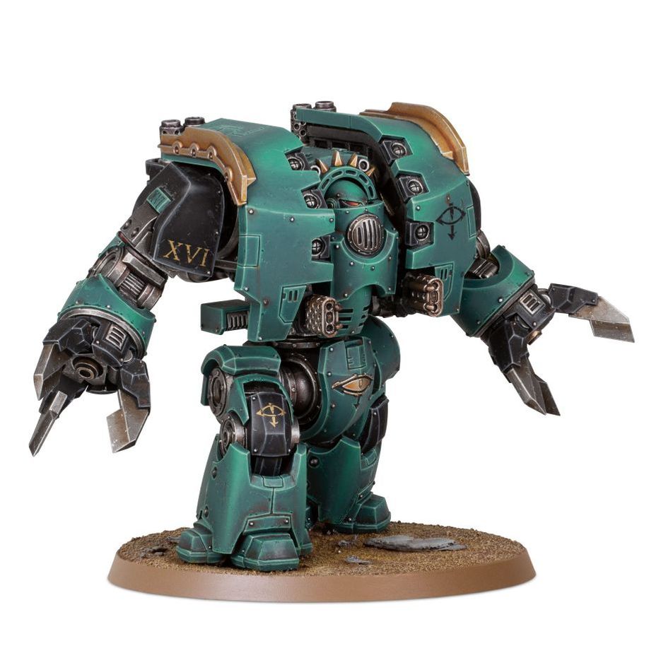 Legiones Astartes: Leviathan Dreadnought With Claw & Drill Weapons - 利維坦圍攻無畏機兵