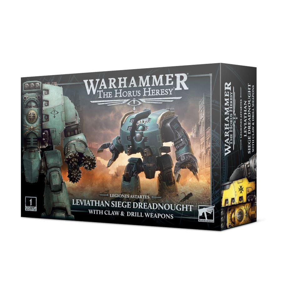 Legiones Astartes: Leviathan Dreadnought With Claw & Drill Weapons - 利維坦圍攻無畏機兵