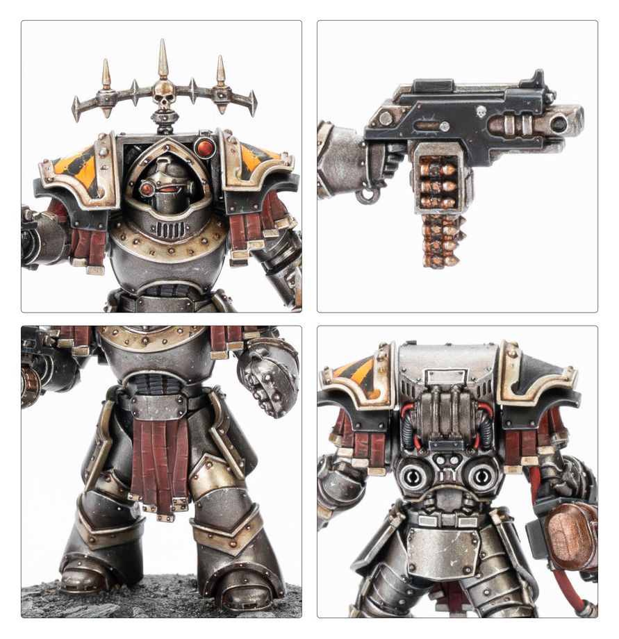 Legiones Astartes: Legiones Astartes: Cataphractii Terminators with Combi-bolters and Power Fists - 阿斯塔特軍團：鐵騎型終結者動力拳套