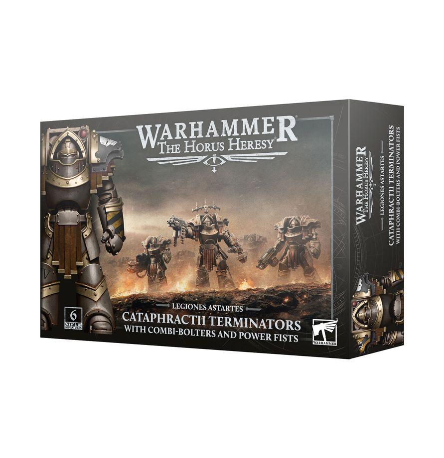 Legiones Astartes: Legiones Astartes: Cataphractii Terminators with Combi-bolters and Power Fists - 阿斯塔特軍團：鐵騎型終結者動力拳套
