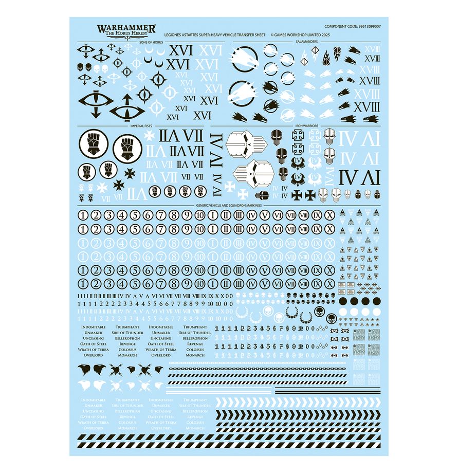 Legiones Astartes: Glaive Super-heavy Special Weapons Tank - 阿斯塔特軍團：長刀超重型特殊武器坦克