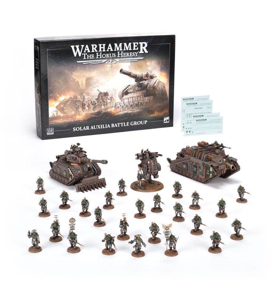Horus Heresy: Solar Auxilia Battle Group - 荷魯斯之亂：太陽輔助軍戰鬥團