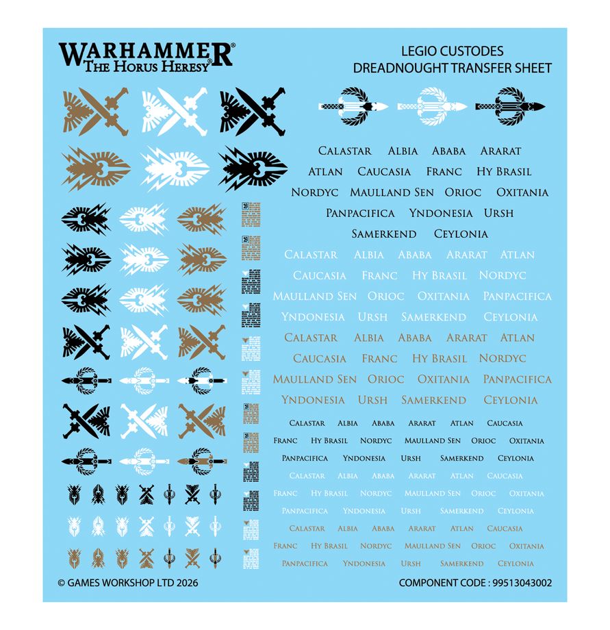 Legio Custodes: Battle Group - 荷魯斯之亂：禁軍軍團戰鬥部隊