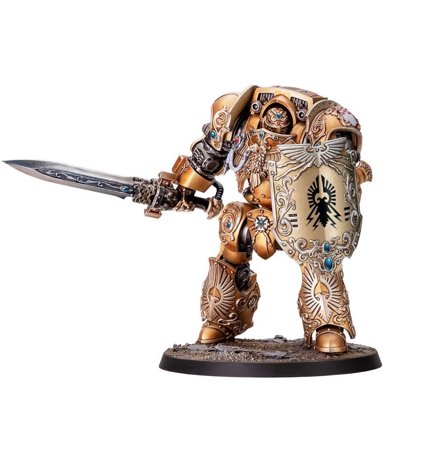 Legio Custodes: Custodian Dreadnought - 禁軍軍團：帝皇禁軍無畏機甲