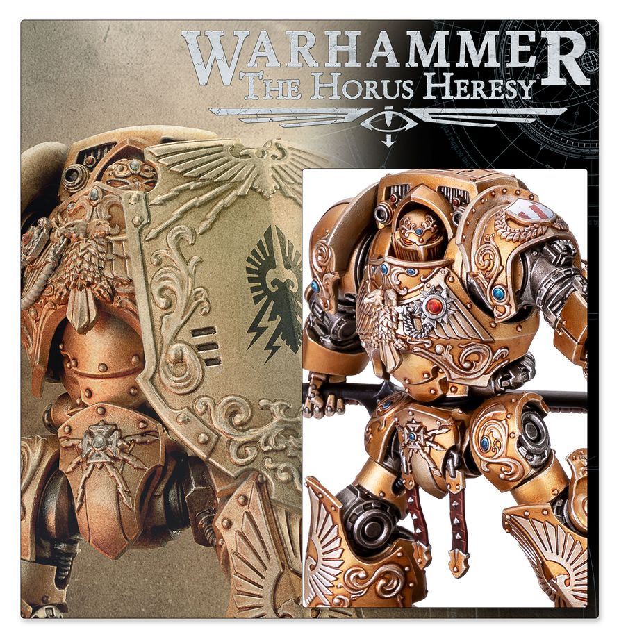 Legio Custodes: Custodian Dreadnought - 禁軍軍團：帝皇禁軍無畏機甲