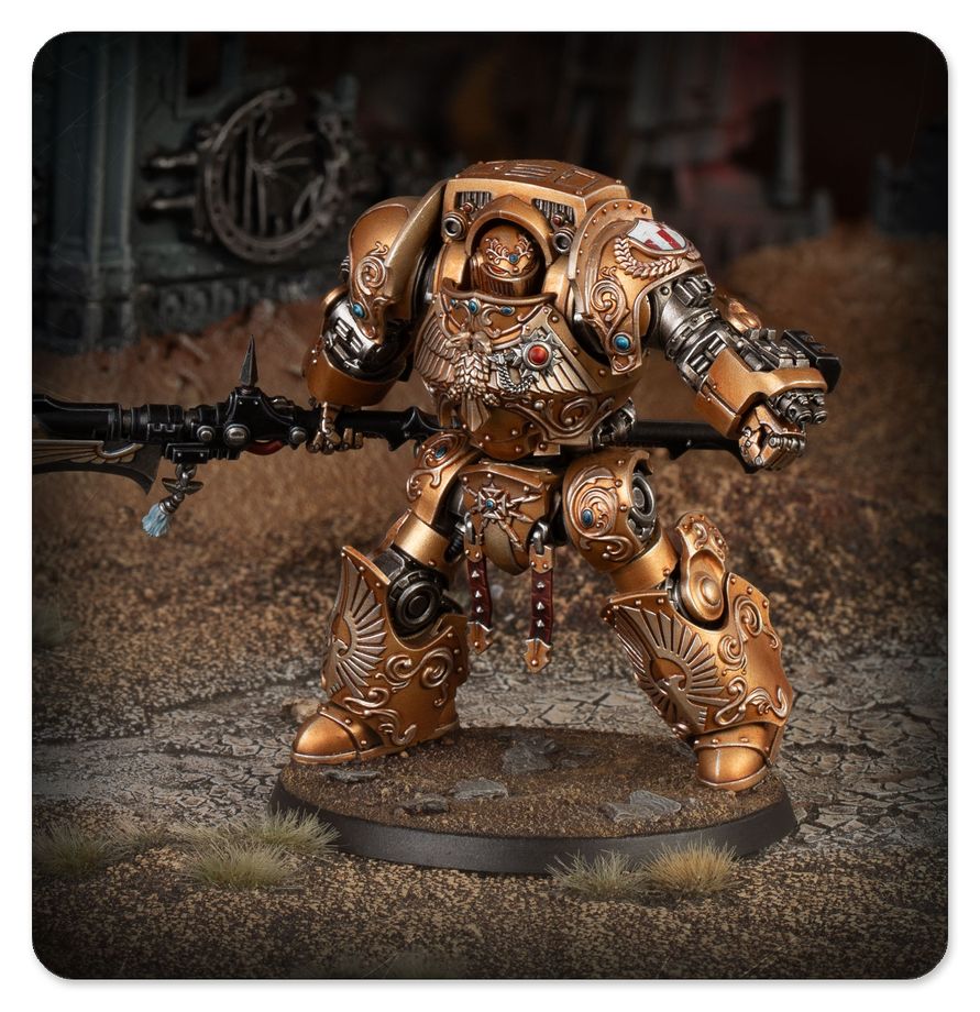 Legio Custodes: Custodian Dreadnought - 禁軍軍團：帝皇禁軍無畏機甲