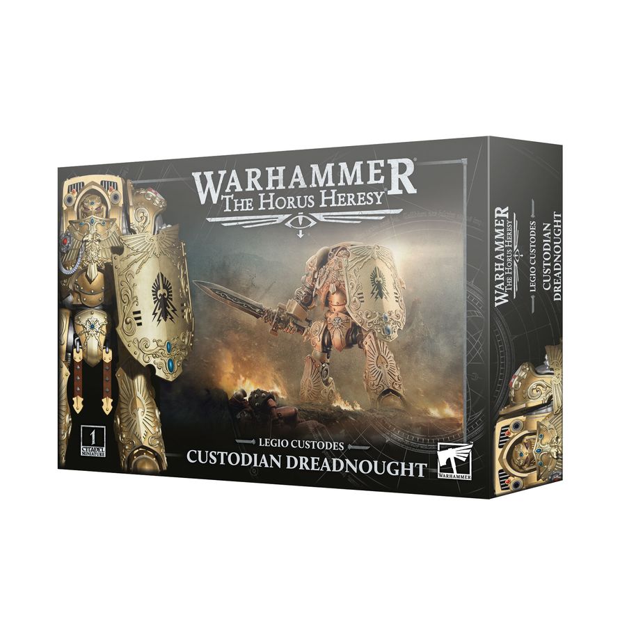 Legio Custodes: Custodian Dreadnought - 禁軍軍團：帝皇禁軍無畏機甲