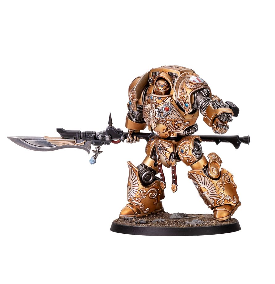 Legio Custodes: Custodian Dreadnought - 禁軍軍團：帝皇禁軍無畏機甲