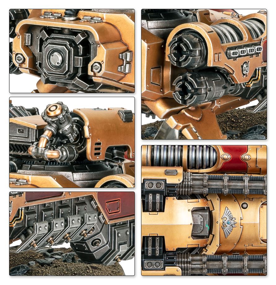 Legio Custodes: Caladius Grav-tank - 禁軍軍團：神鳥反重力坦克
