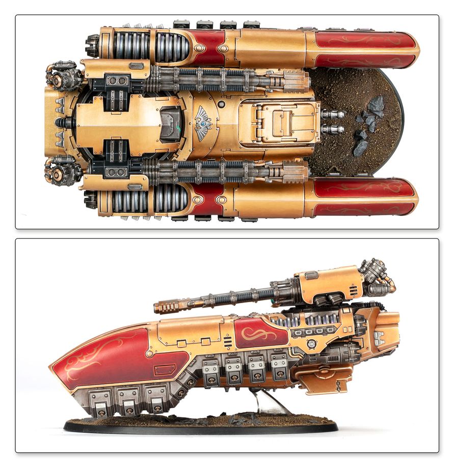 Legio Custodes: Caladius Grav-tank - 禁軍軍團：神鳥反重力坦克