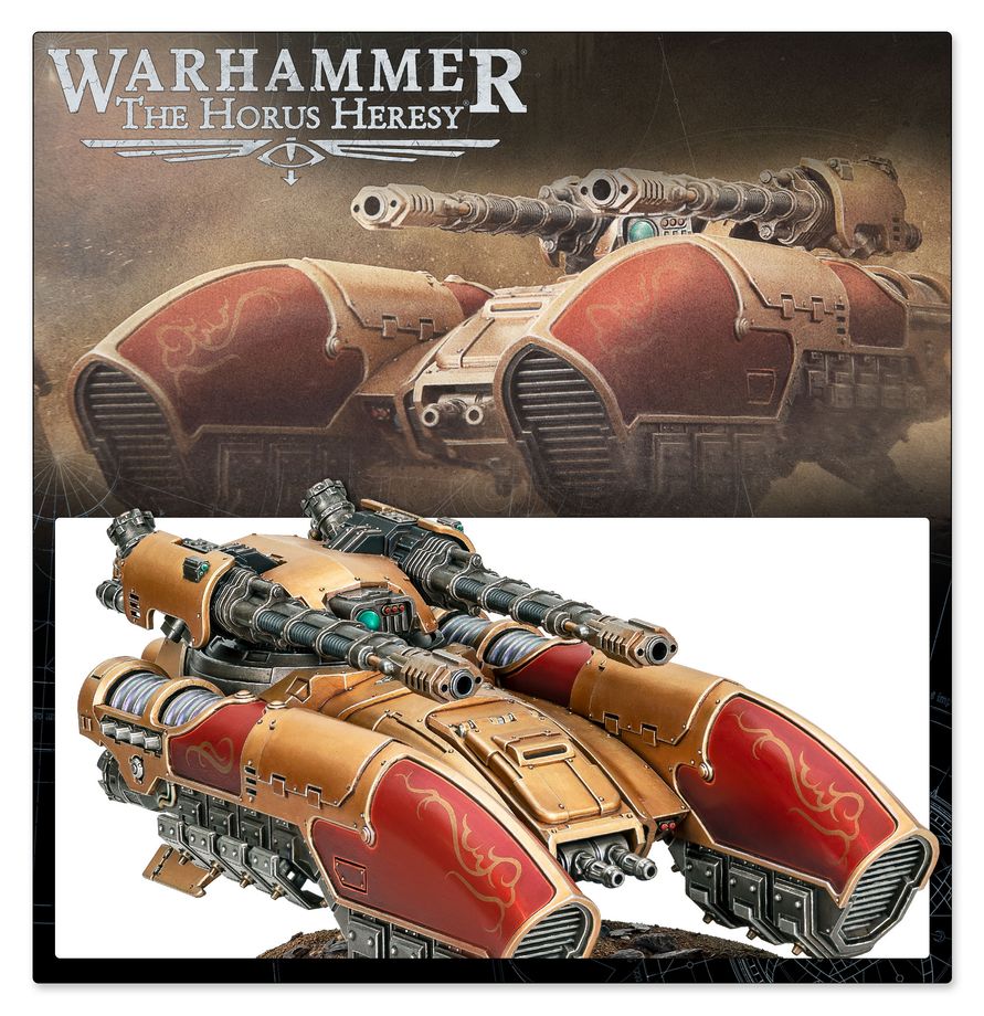 Legio Custodes: Caladius Grav-tank - 禁軍軍團：神鳥反重力坦克