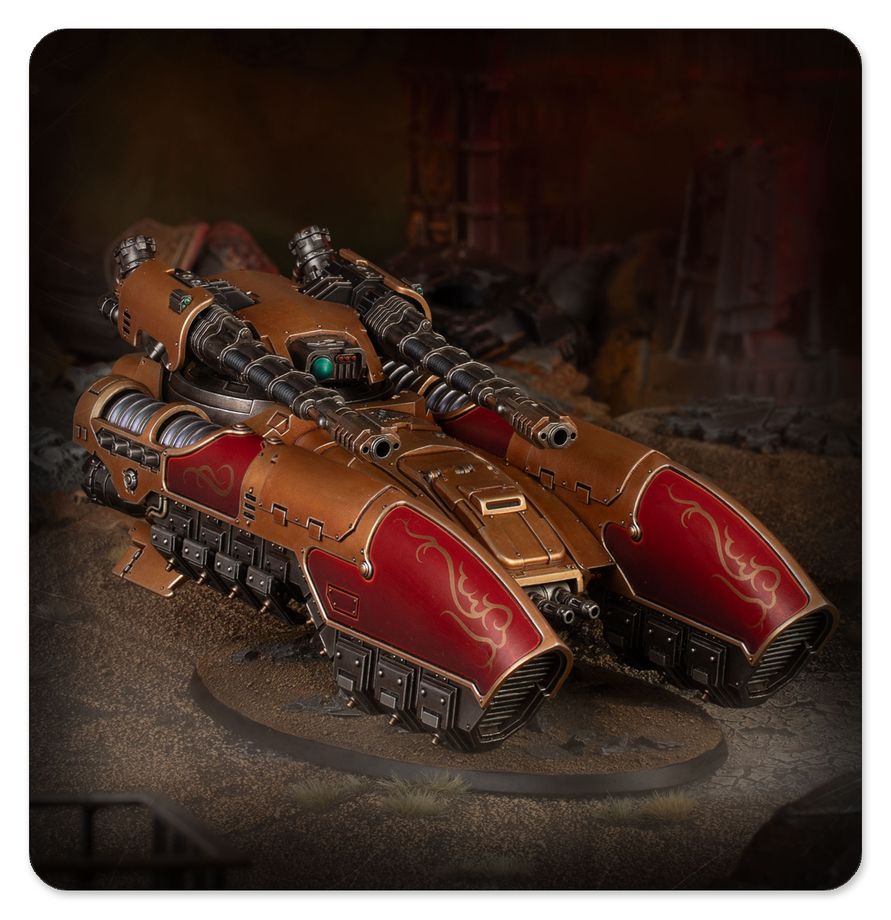 Legio Custodes: Caladius Grav-tank - 禁軍軍團：神鳥反重力坦克