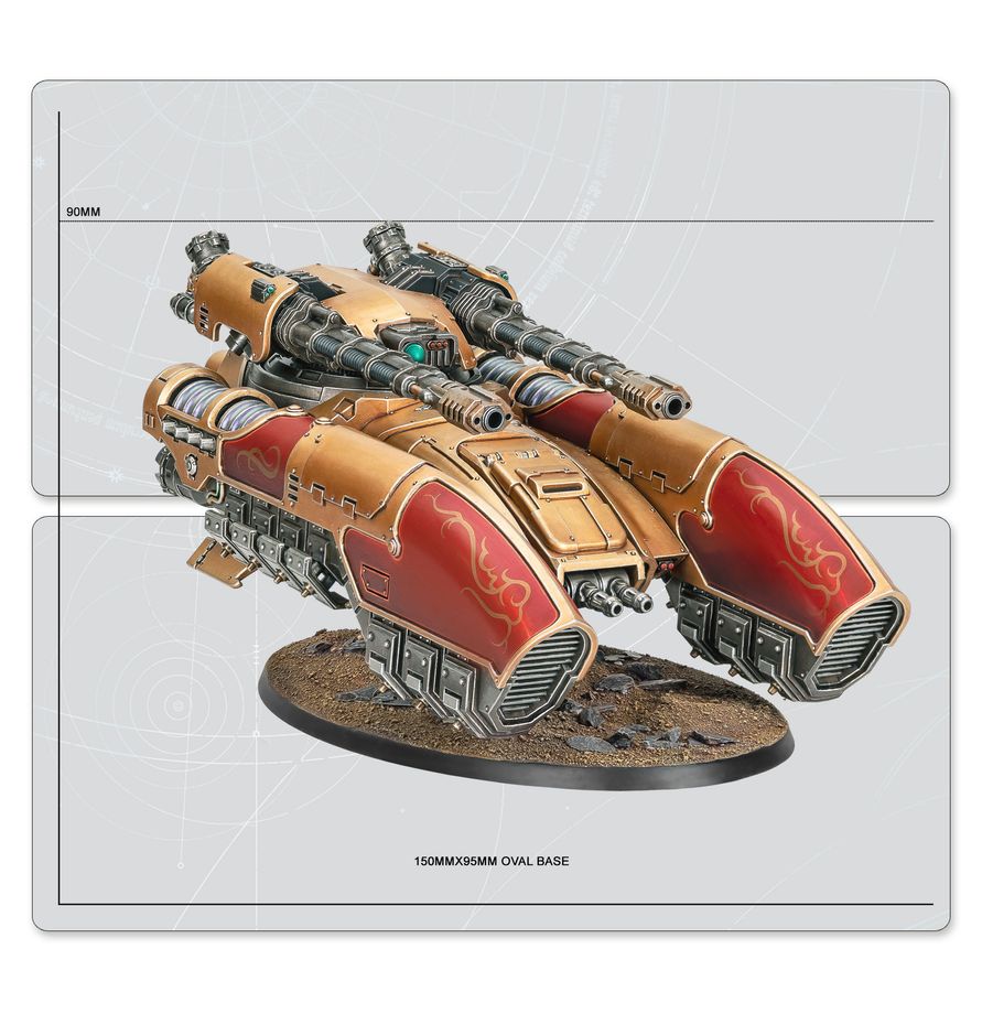 Legio Custodes: Caladius Grav-tank - 禁軍軍團：神鳥反重力坦克