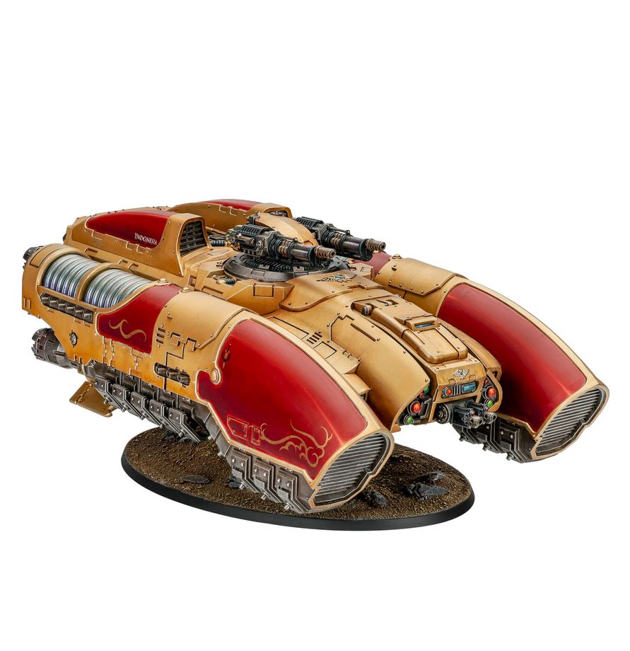 Legio Custodes: Coronus Grav-carrier - 禁軍軍團：克洛諾斯反重力運兵車