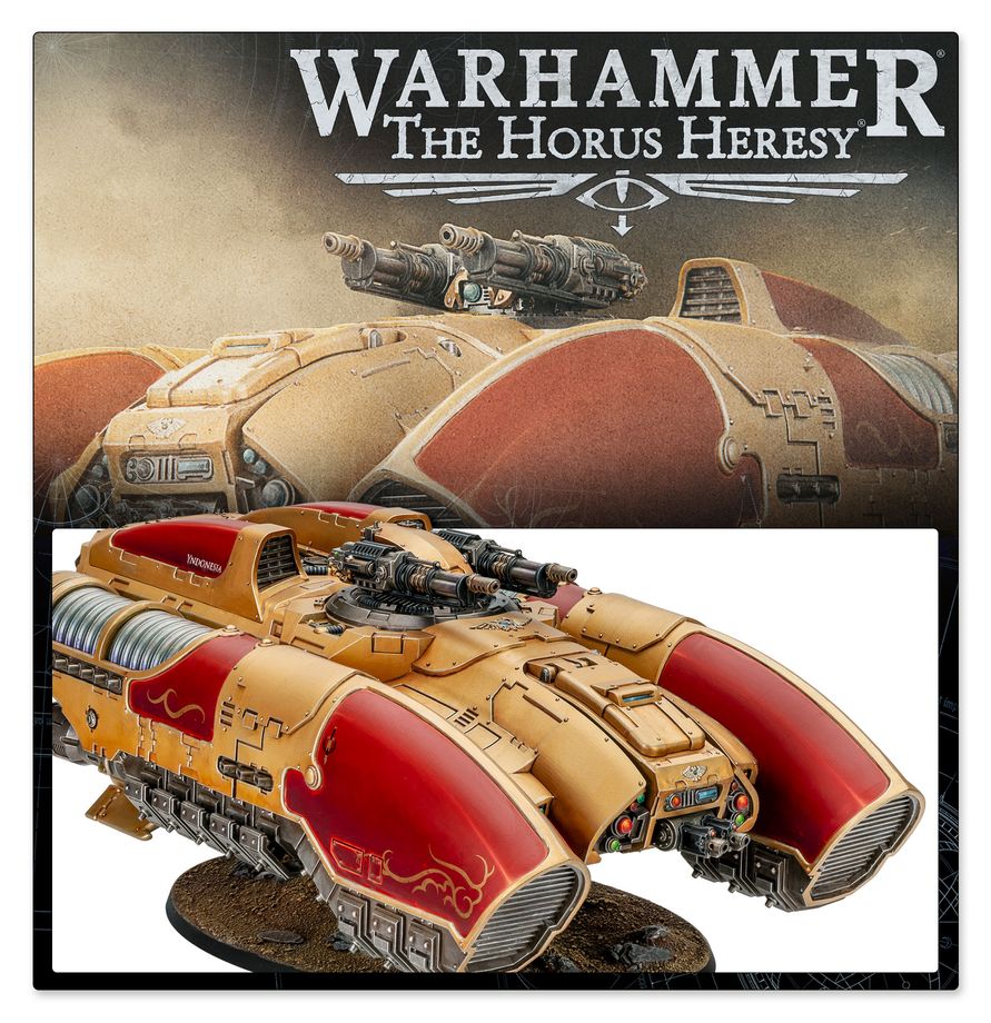 Legio Custodes: Coronus Grav-carrier - 禁軍軍團：克洛諾斯反重力運兵車