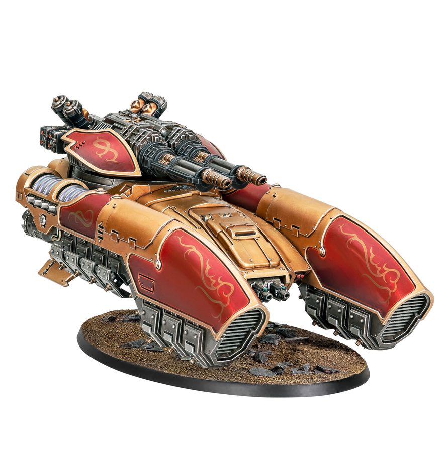 Legio Custodes: Caladius Annihilator Grav-tank - 禁軍軍團：神鳥殲滅者型反重力坦克
