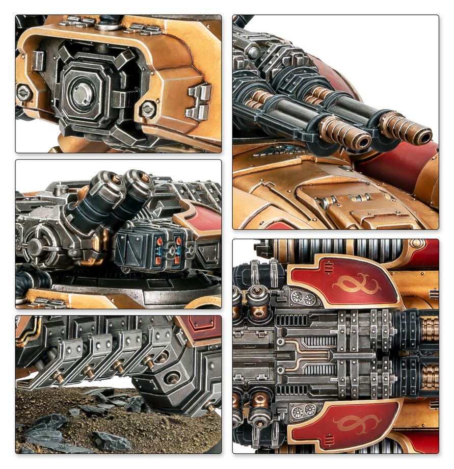 Legio Custodes: Caladius Annihilator Grav-tank - 禁軍軍團：神鳥殲滅者型反重力坦克