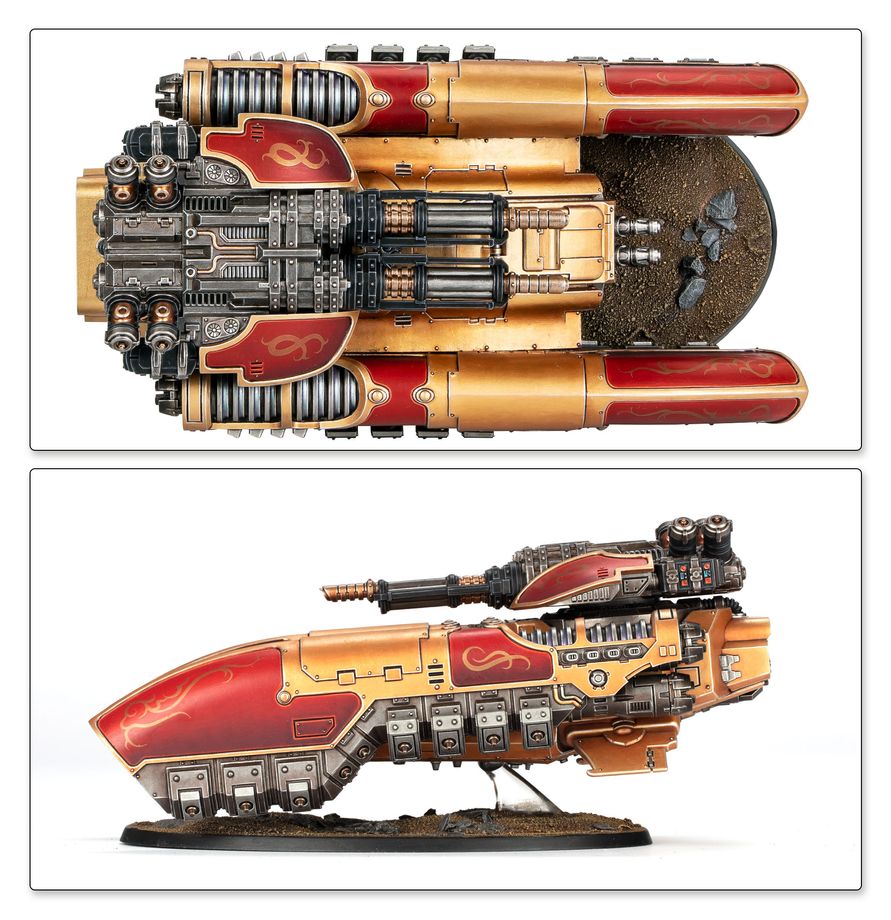Legio Custodes: Caladius Annihilator Grav-tank - 禁軍軍團：神鳥殲滅者型反重力坦克