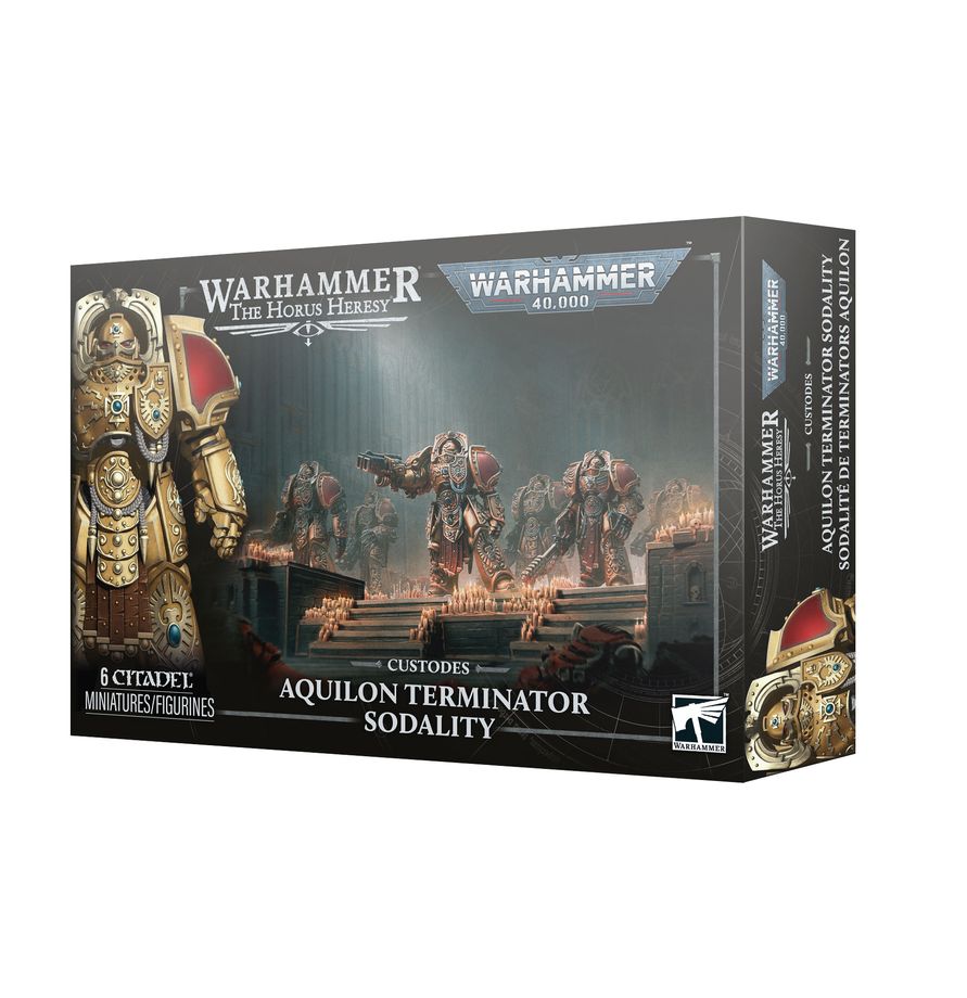 Adeptus Custodes: Aquilon Terminator Sodality - 禁軍：天鷹終結者兄弟會